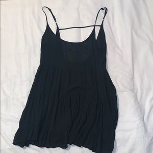 Black brandy melville cage dress
